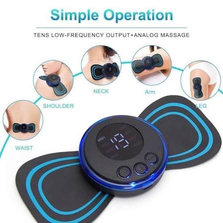 EMS Mini Electric Neck Back Body Massager